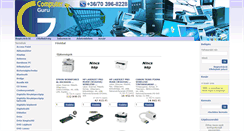 Desktop Screenshot of computerguru.hu